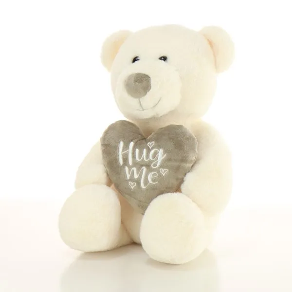 TEDDY BEAR WITH HEART 37CM