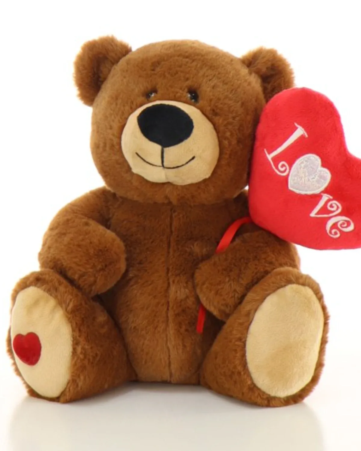 Heart Balloon Teddy Bear – 25cm