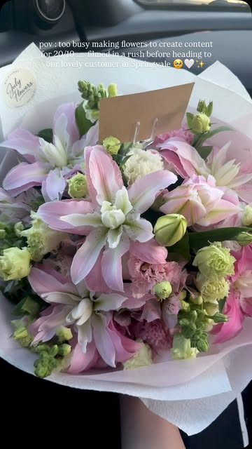 July Flowers Instagram post 1